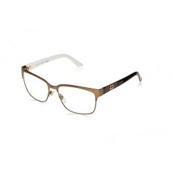 Gucci 4210 occhiali vista montature donna oro / bianco / nero