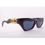 Gianni Versace 477 B occhiali da sole colore nero medusa