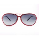 Occhiali da sole Jimmy Crystal 946 donna con strass colore rossi