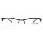 Eyeglasses Alain Mikli 712 woman cat eye color black and white