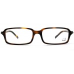 Dunhill glasses 07202 men rectangular color brown Made in Italy