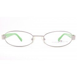 Eyeglasses Studio Pollini 507 woman color silver and green