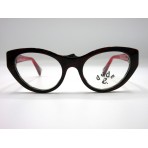 Dada-E montatura da vista mod. Nora col. 08 made in Italy hand made donna