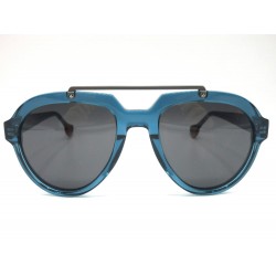 Dada-E sunglasses mod. Jimi col. 05 petroleum blue trasp. unisex, made in Itay, hand made