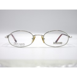 Moschino M3140 Montatura occhiali da vista donna colore argento e rosso