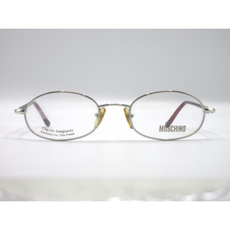 Moschino M3140 Montatura occhiali da vista donna colore argento e rosso