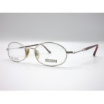 Moschino M3140 Montatura occhiali da vista donna colore argento e rosso
