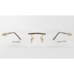 Tom Ford TF 5080 montatura unisex con aste in legno Made in Italy