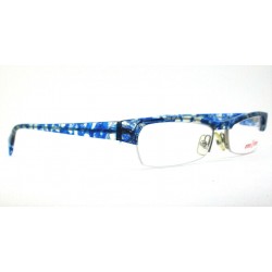 occhiale da vista mm donna modello MO 637 colore blu/trasparente/02