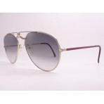 occhiali da sole Essence vintage uomo modello 492 colore oro/viola