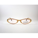 Chanel 2024 montatura da vista donna colore oro vintage NOS Rif.2122