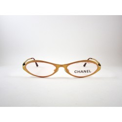 Chanel 2024 montatura da vista donna colore oro vintage NOS Rif.2122