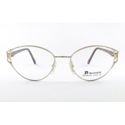 Rossini Fashion 5020 18K occhiali da vista a gatto donna Made in Italy Rif 14142