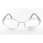 Rossini Fashion 5020 18K occhiali da vista a gatto donna Made in Italy Rif 14142
