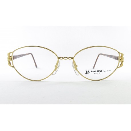 Rossini Fashion 7336 18K occhiali da vista a gatto donna Made in Italy Rif 14142