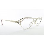 Rossini fashion 7337 occhiali da vista vintage 18K donna Made in Italy Rif 14143