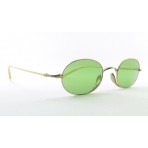Donna Karan 8243 occhiali da sole ovalini unisex colore oro Rif 14172