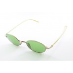 Donna Karan 8243 occhiali da sole ovalini unisex colore oro Rif 14172
