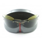 Prada SPR 65B occhiali da sole donna avvolgenti Made in Italy Rif14237