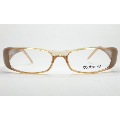 Roberto Cavalli FOLO367 occhiali da vista donna Made in Italy colore oro Rif 10719